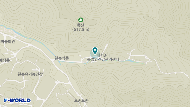 효도마을요양원 위치 지도