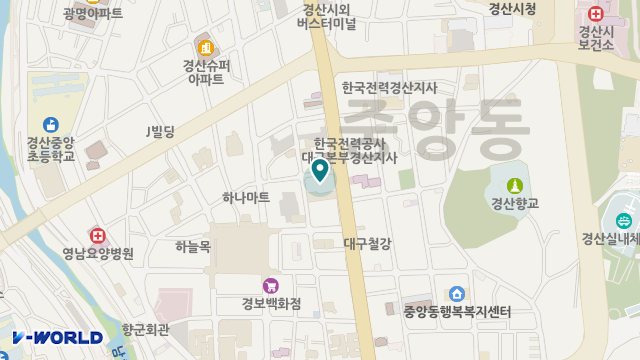 사랑요양원 위치 지도