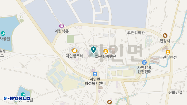 라온시니어센터 위치 지도