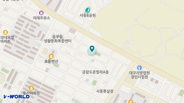 사동요양원 위치 지도