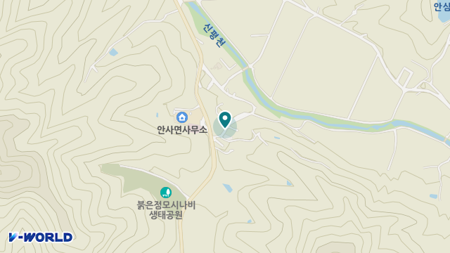 안사공동체 위치 지도