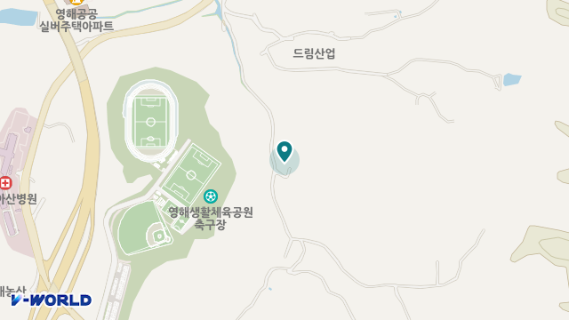 영덕희망마을 위치 지도