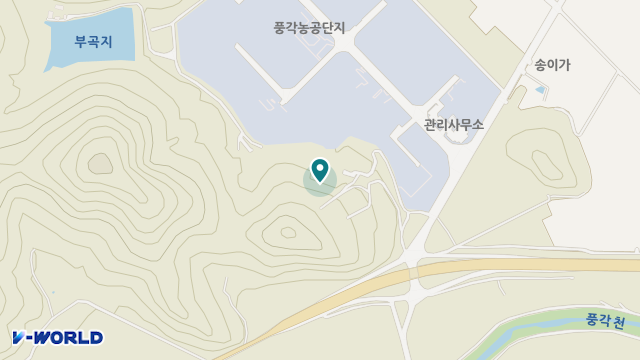 효사랑시니어센터 위치 지도