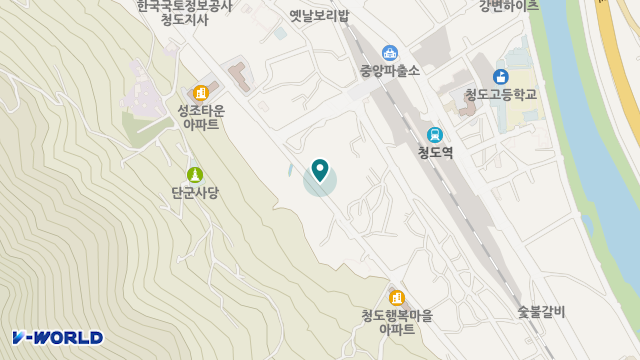다솜노인요양원 위치 지도