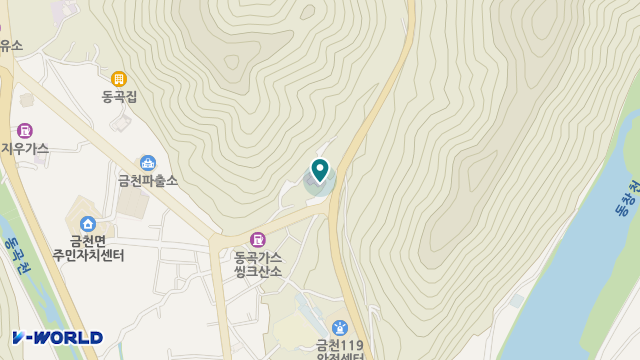 산동요양원 위치 지도
