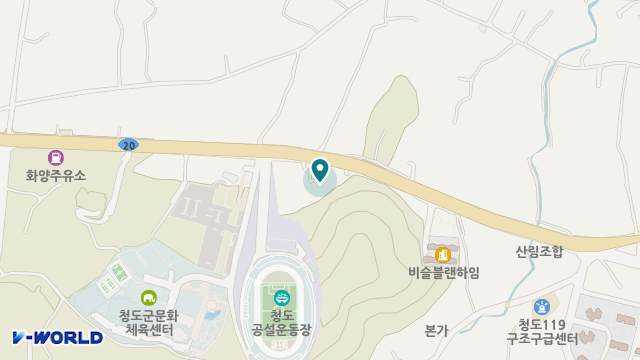 한마음노인요양원 위치 지도