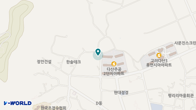 동산실버요양원 위치 지도