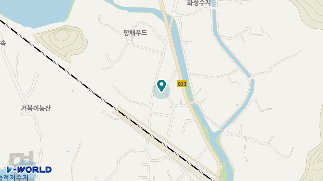 푸른실버홈 위치 지도