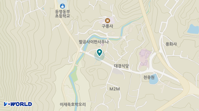 송림요양원 위치 지도