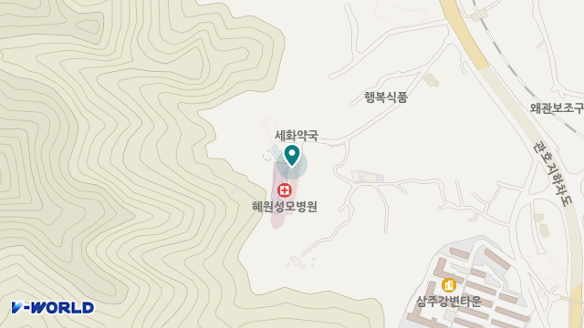 혜원요양원 위치 지도