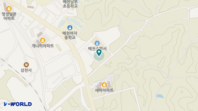 차오름요양원 위치 지도