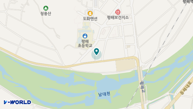 평해노인요양원 위치 지도