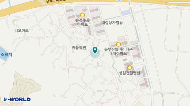 다솜창원노인복지센터 위치 지도