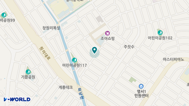 온새미로요양원 위치 지도