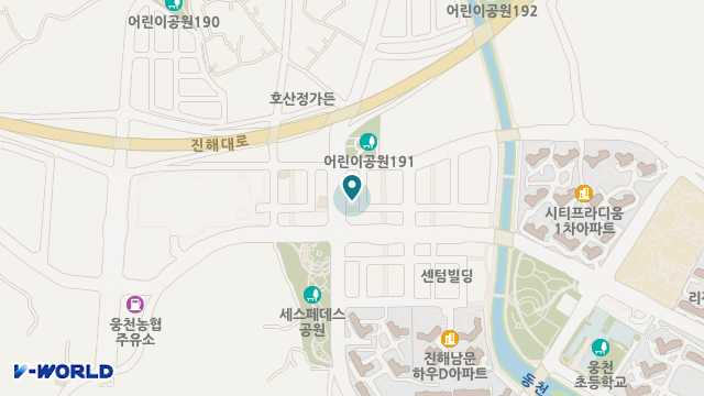 실로암요양원 위치 지도