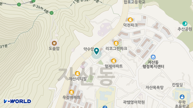 새론케어 위치 지도