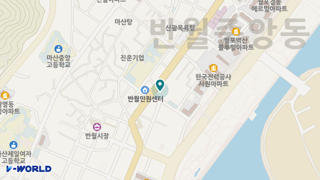 합포요양원 위치 지도
