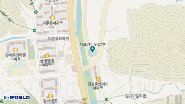 빌리지포유 통합요양센터 위치 지도