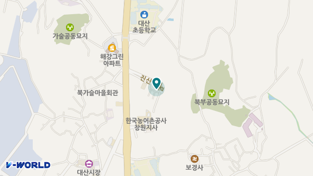 창원영호노인요양원 위치 지도