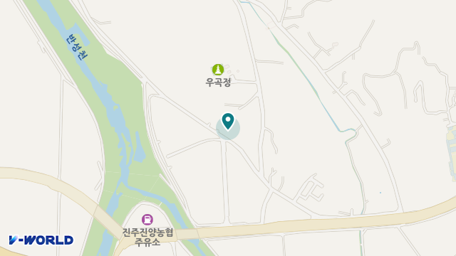 진주동부요양원 위치 지도