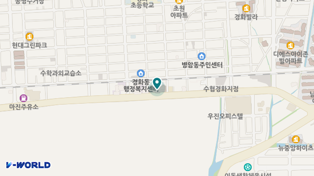 새날노인돌봄의집 위치 지도