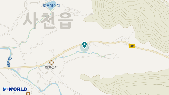 사천건양요양원 위치 지도