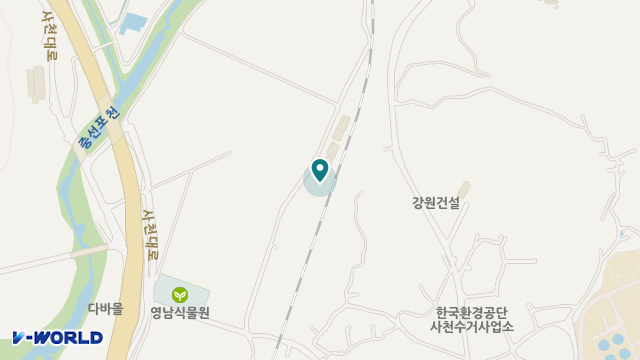 한마음노인요양센터 위치 지도