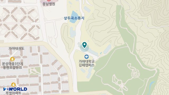 가야대학교 가야노인전문요양원 위치 지도