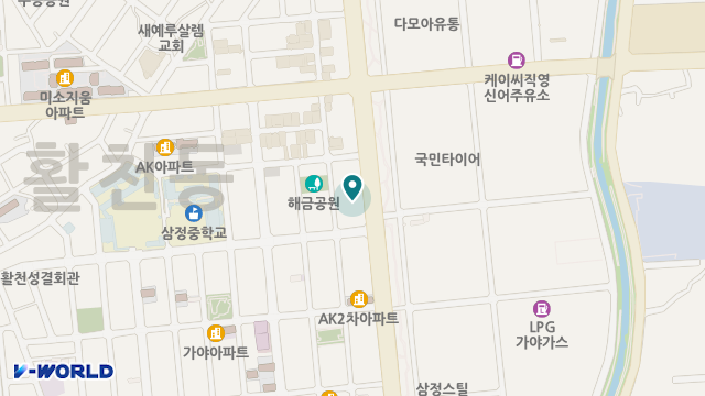 충만요양원 위치 지도