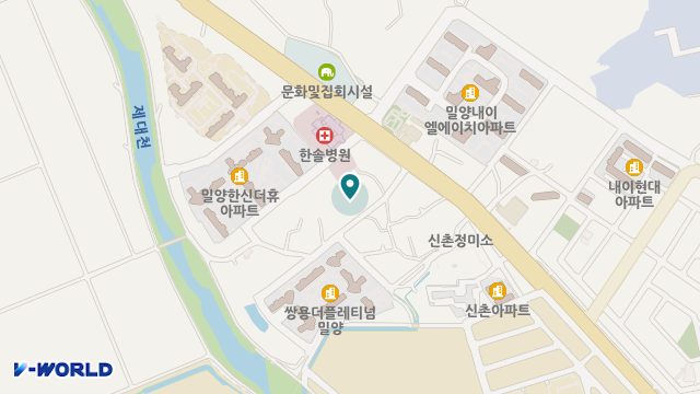 갤러리의 아침 요양원 위치 지도