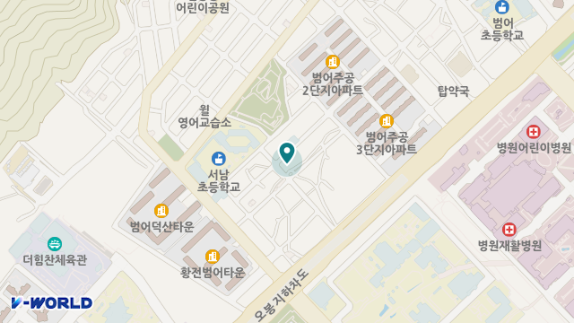 감사의 집 위치 지도