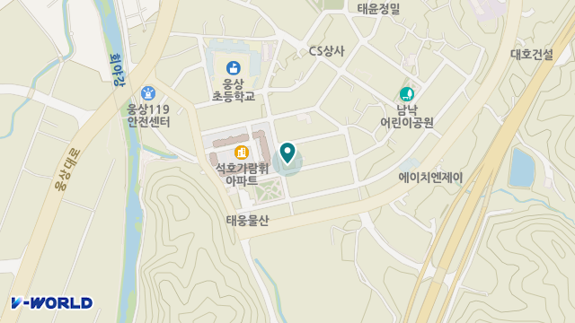 안심노인건강센터 위치 지도