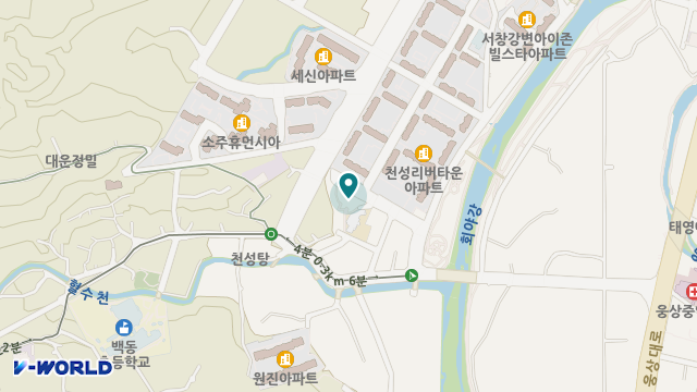 효성의집 위치 지도