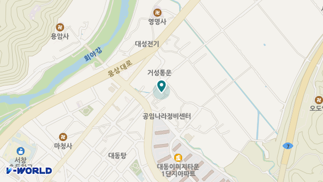 인애노인복지센터 위치 지도