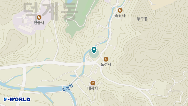 풀꽃사랑채 위치 지도