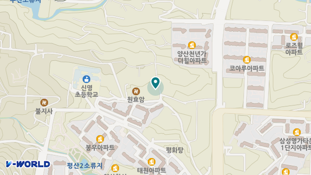 우리들노인요양원 위치 지도