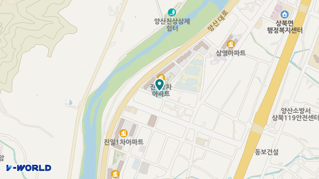 행복한 요양원 위치 지도