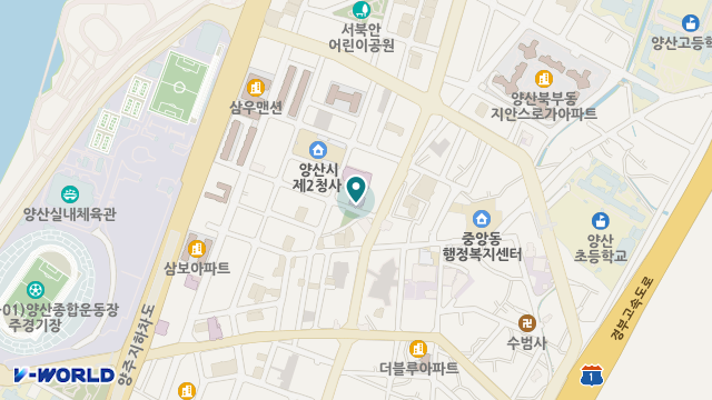 홍익요양원 위치 지도