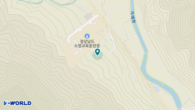 의령요양원 위치 지도