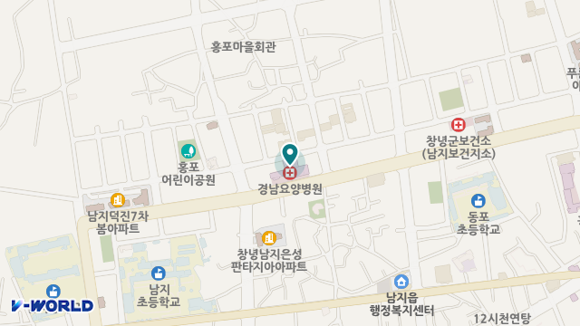 케어홈요양원 위치 지도