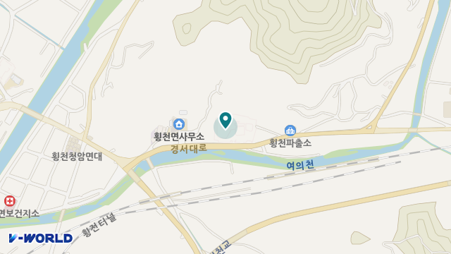 하동군 치매요양원 위치 지도