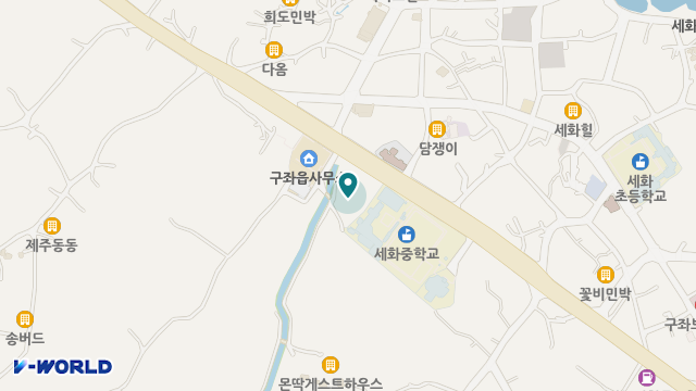 세화요양원 위치 지도