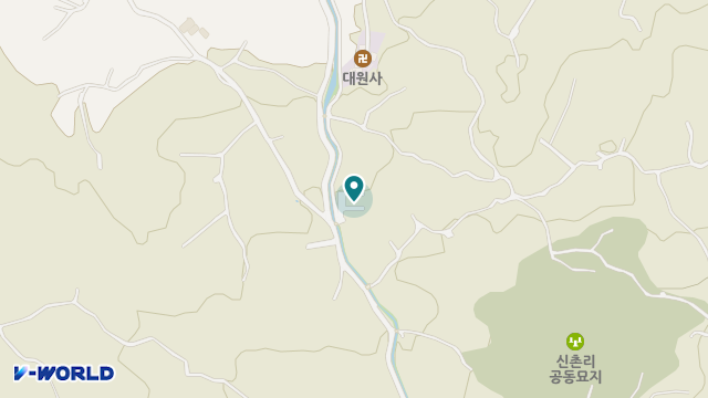 예천노인전문요양원 위치 지도