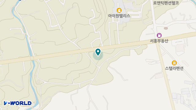 서귀원광노인복지센터 위치 지도