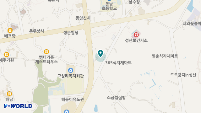 한마음요양원 위치 지도