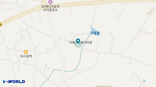 가족요양원 위치 지도