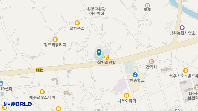 서귀포공립요양원 위치 지도