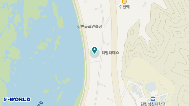 춘천골든케어요양원 위치 지도