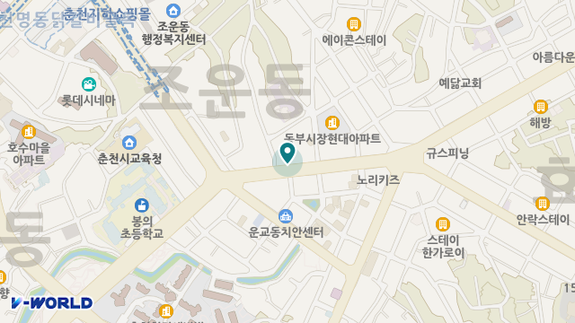 보은노인공동생활가정 위치 지도