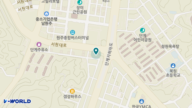 바른요양원 위치 지도